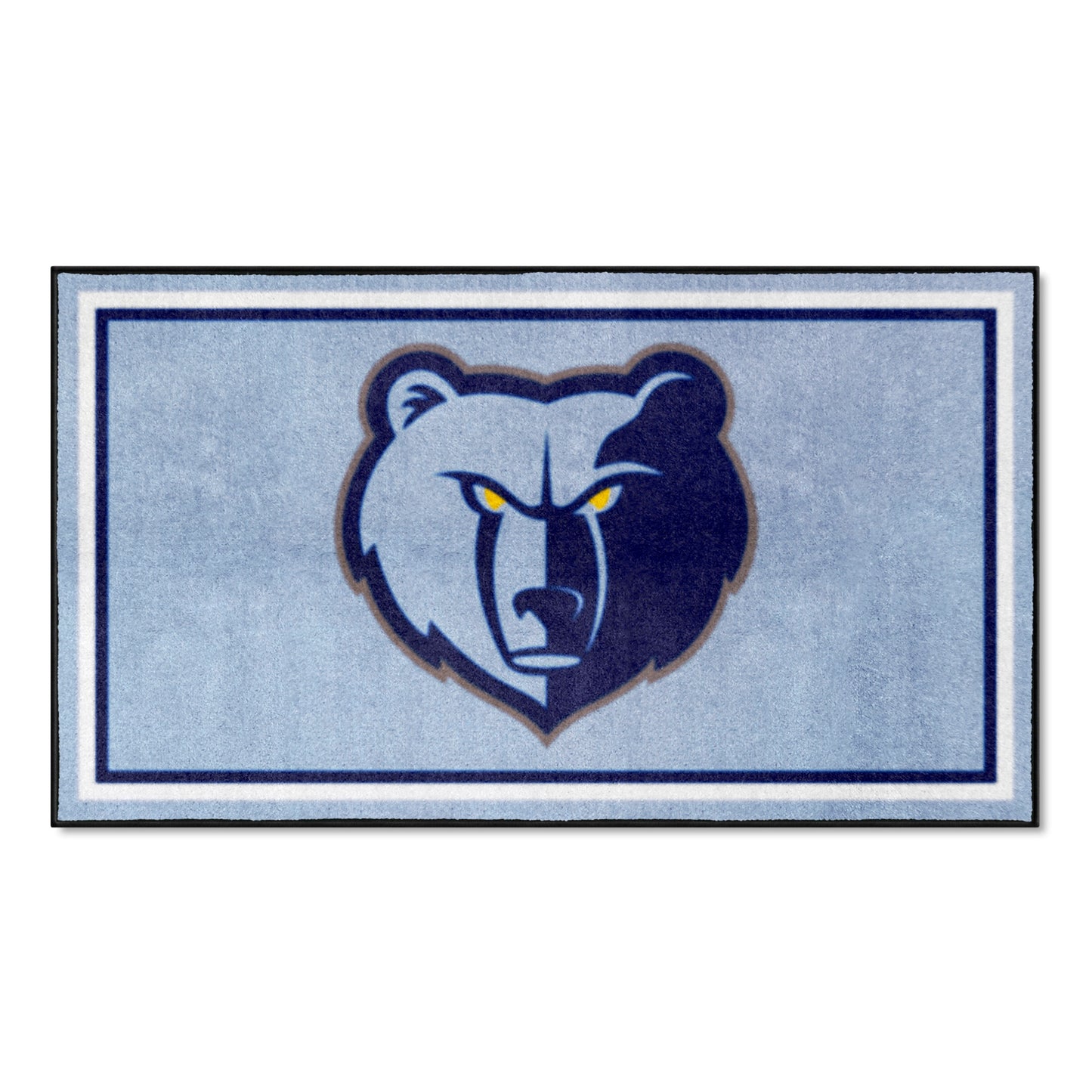 Memphis Grizzlies Logo 3x5 Plush Area Rug