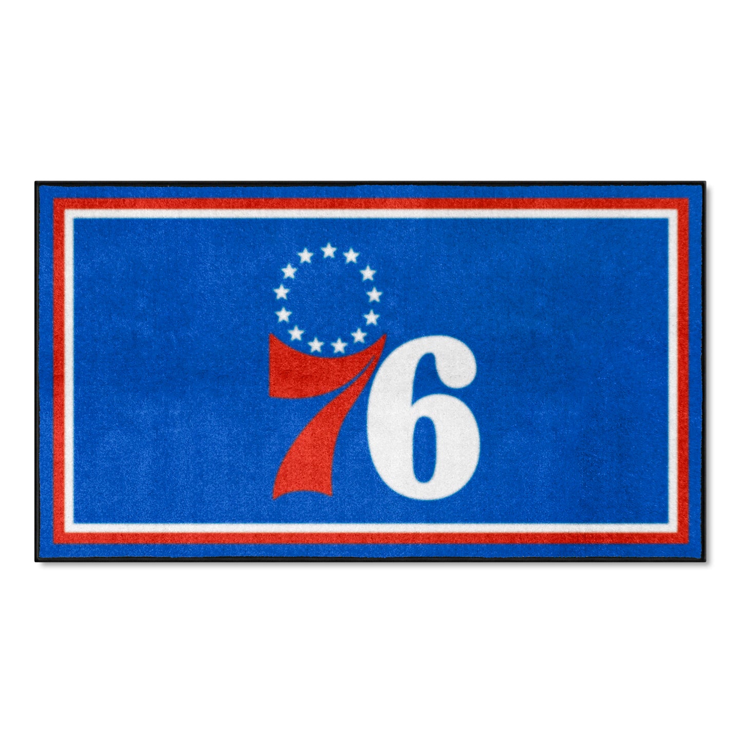 Philadelphia 76ers Logo 3x5 Plush Area Rug
